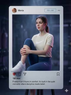 Social poster template