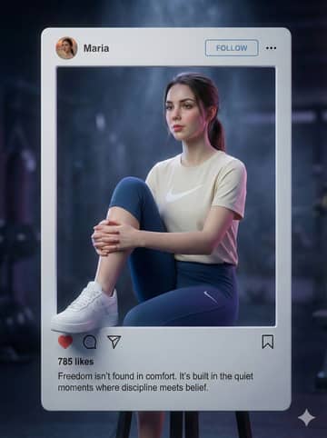Social poster template