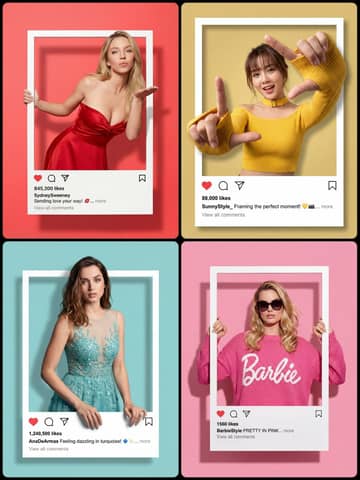 Social poster template