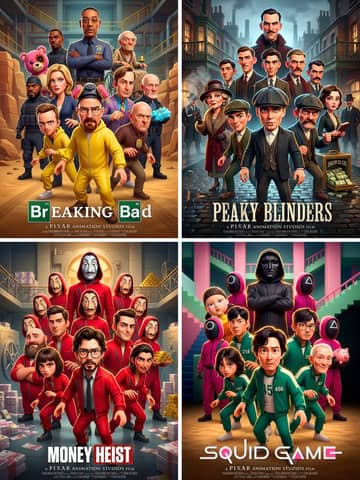 Movie poster template