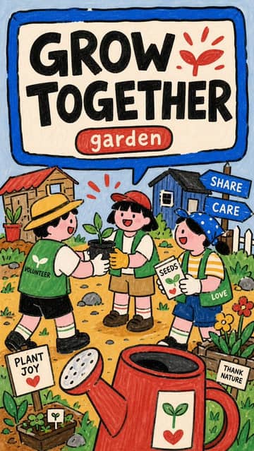 School poster template