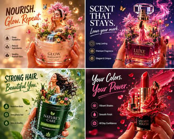 Product poster template