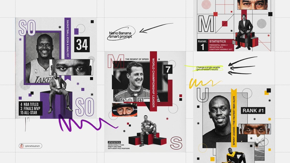 School poster template from MeiGen