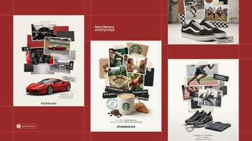 Product poster template from MeiGen