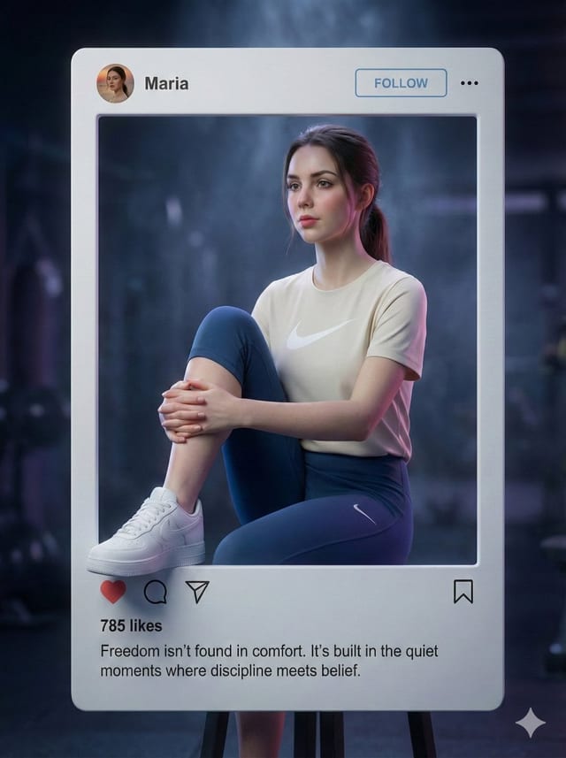 Social poster template from MeiGen